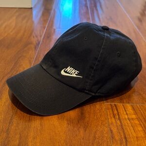 Nike Dark Baseball Cap with White Logo